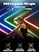 AOCHUAN Magnetic RGB LED Fill Light,7 Colors, 3 Brightness Levels, 180 Mins Standby, Gradient & Flash Modes, Portable Lighting for AOCHUAN Gimbal, Photography, Vlogging, Live Streaming