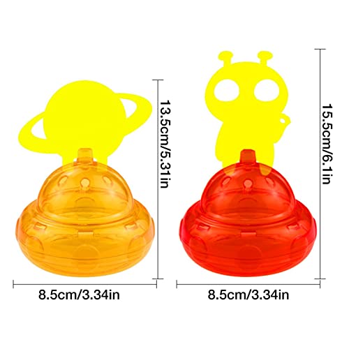 Armadilhas para moscas-da-fruta para ambientes internos, UFO Shape Indoor Fruit Fly Catcher Kit, Sup