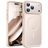 TOCOL Coque Magnétique pour iPhone 17 Pro 6,3 Pouces, Compatible avec MagSafe, Anneau Mag...