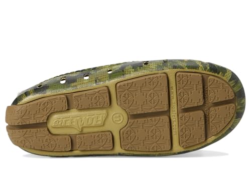 Image of Floafers Unisex Prodigy Driver Print (Big Kid), Camo Quilt /Gum, 4 Medium