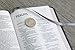 NIV, Thinline Bible, Compact, Leathersoft, Black/Gray, Red Letter, Comfort Print