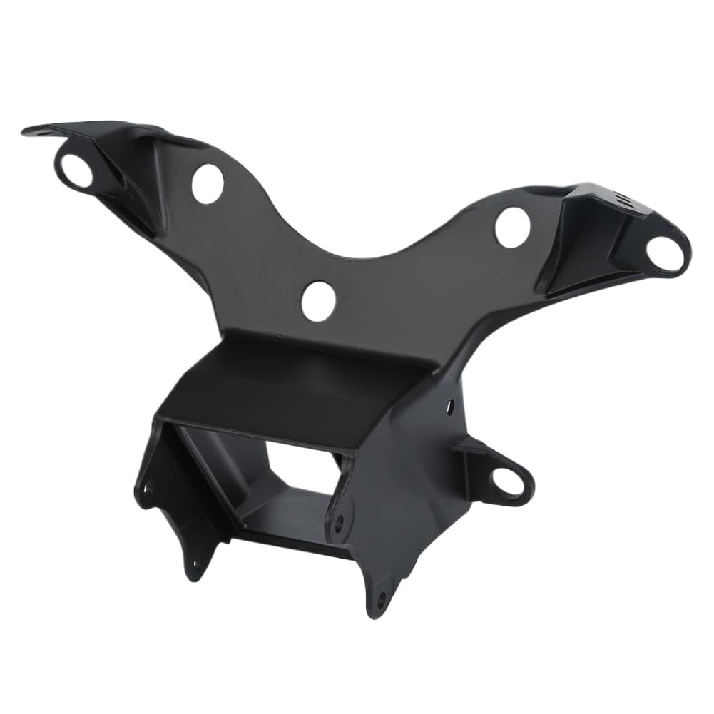 Wenzaucqk Onecolor Front Headlight Upper Fairing Stay Bracket Black Compatible With Yamaha Yzf R6 2006 2007