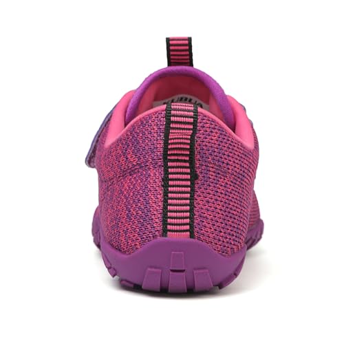 Kubua Barefoot Shoes For Kids Boys Girls Minimalist Sports Sneakers Splay Naturally Zero Drop Running Walking Tennis Athletic Training Gym A Purple 12 Little Kid thumb #3