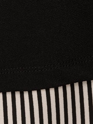 Adrianna Papell Women's Print 3/4 Sleeve Open V-Neck Knit Twofer3