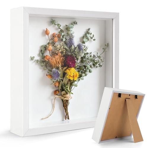 3D Bilderrahmen zum Befüllen 22x22x4.5cm, 3D Objektrahmen Tiefer...