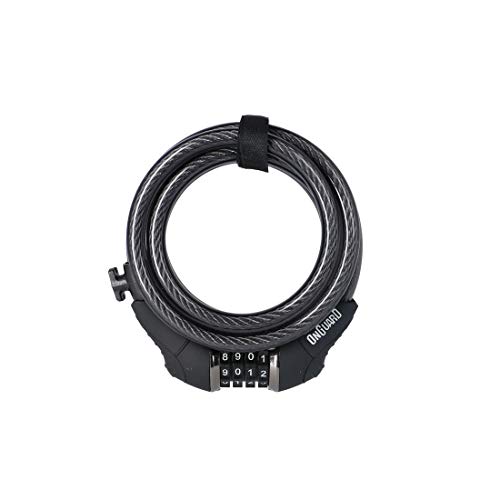 Antivol câble spirale ONGUARD Dobermann anti-rayures pour ne plus craindre les arrêts rapides en ville