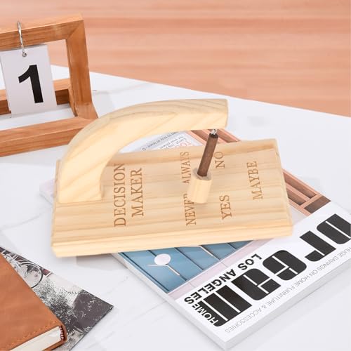 Decision Maker Selector Swing Wooden Magnetic Creative Pendant Board for Effortless Decision Making and Planning - Image 3