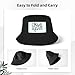 Summer Style Essential Cheer Mom Squad Football Double Layer Fold Able Fisherman Hat Sun Cap for Sun Protection and Fashion!Made in The USA Black