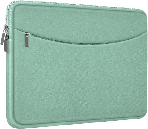 Laptop Sleeve 14 inch, Shockproof Protective Laptop Cover Briefcase Carrying Computer Bag with Accessory Pocket Portable Computer Case for 14