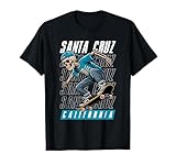 Skater Skeleton Tee, Santa Cruz California