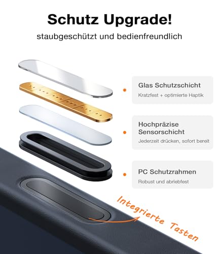 Image of TORRAS Magnetic Shockproof for iPhone 16 Pro Max Case, [Fit for MagSafe] [Military-Grade Drop Tested] Translucent Slim Protective for iPhone 16 Pro Max Case Anti-Fingerprint Anti-Scratch, Black | 4X Military Grade Drop Tested, Translucent Slim Protective for iPhone 16 Pro Max Case, Anti Fingerprint, Anti Scratch, Black