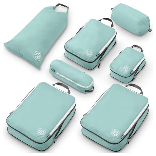 Large Compression Packing Cubes Set for Travel