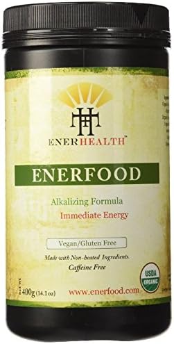EnerFood Super Green Drink 14 Ounces (Pack of 2)