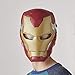 Avengers Marvel Iron Man Flip FX Mask with Flip-Activated Light Effects for Costume and Role-Play Dress Up Brown/a