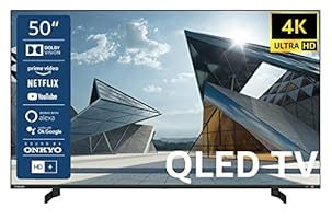 Toshiba 50QL5D63DAY 50 Zoll QLED Fernseher/Smart TV (4K Ultra HD, HDR Dolby Vision, Triple-Tuner, Bluetooth, Sound by Onkyo) - Inkl. 6 Monate HD+