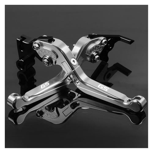 WSNWWKDD Hauptbremsenzylinder Hebelsätze for BMW F650GS Dakar F700GS F800GS R1200GS LC Motorrad Einstellbare Bremse Kupplung Hebel Kupplung Bremshebelsets(F800GS 2008-2016-1)