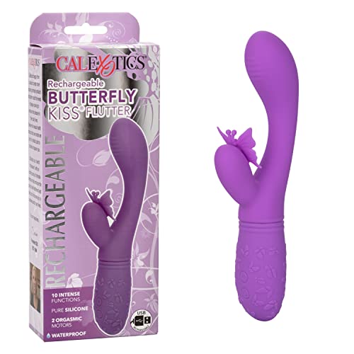 CalExotics Rechargeable Butterfly Kiss Flutter –...