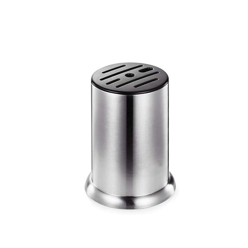 Bloque Cuchillos Cocina Bloque De Cuchillos De Almacenamiento Bloque De Cuchillos De Acero Inoxidable Multifunción Portacuchillos Redondo Universal