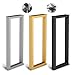 YCMY Patas De Mesa De Metal, Altura 70/ 100cm, Patas De Mesa De Comedor De Acero Patas De Mesa De Bar, Patas De Mesa De Cocina Cuadradas, Dorado, Negro, Plateado
