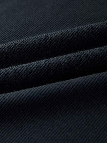 Womens Short Sleeve Button Down Shirts Low Cut Sexy Scoop Neck Fitted Ribbed Knit Henley Tops Black #TOP5