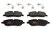 TRW TPC1098 Premium Ceramic Front Disc Brake Pad Set