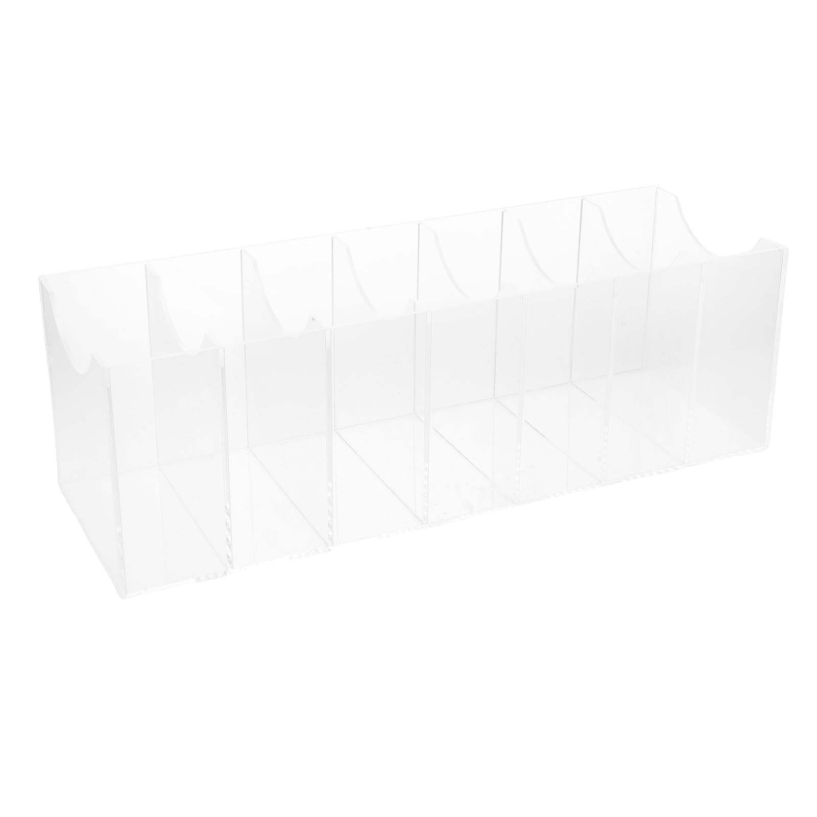Gürtel Aufbewahrungsbox aus Acryl, Transparent mit 7 Fächern | Schreibtisch und Kleiderschrank Schubladen, Moderner Minimalismus, Durchsichtiger Organizer für Gürtel
