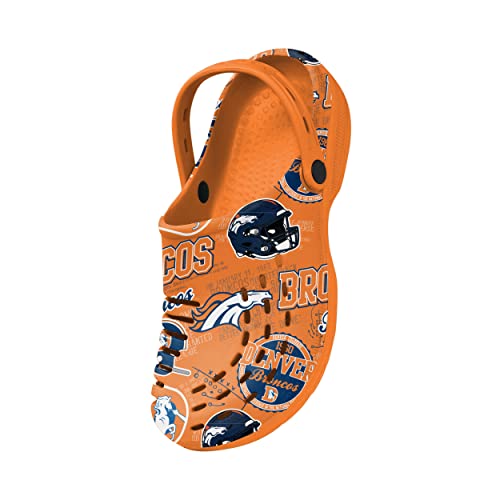Image of FOCO Arizona Cardinals NFL Mens Historic Print Clog with Strap