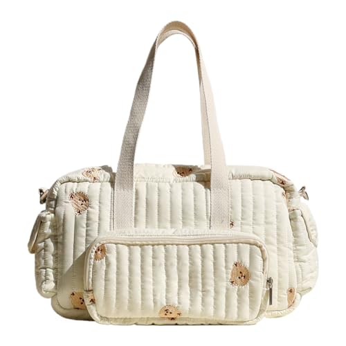 Bolso cambiador de mano para mujer, bolso ligero, e impermeable con compartimentos, bolso de hombro, organizador de pañales, para mujer, mamá, esposa, hija, hijo, niños y niñas