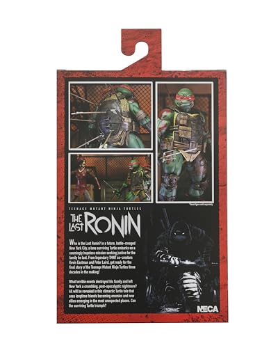 NECA Wounded Raphael Action Figure Ultimate Ronin 18Cm, Multicolor, 18 cm - Image 4