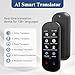 Language Translator Device, 2024 Two-Way AI Voice Translator for Voice/Text/Offline/Photo Translation 138+ Language Online Translation Portable Tow Way Translator Device for Business Learning Travel