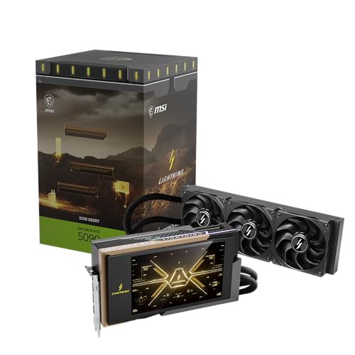The MSI RTX 5090 is a powerhouse for local GDDR7 inference.