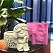 Lovely Girl Concrete Flower Pot Silicone Mold Succulent Planter Vase Pen Holder Cement Clay Mold Plaster Epoxy Resin Mould
