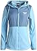 Reebok Womens Fleece Jacket - Lightweight Super Soft Polar Fleece Lined Outerwear - Zip Up Hooded Winter Jackets for Women, Size Medium, Haze Blue