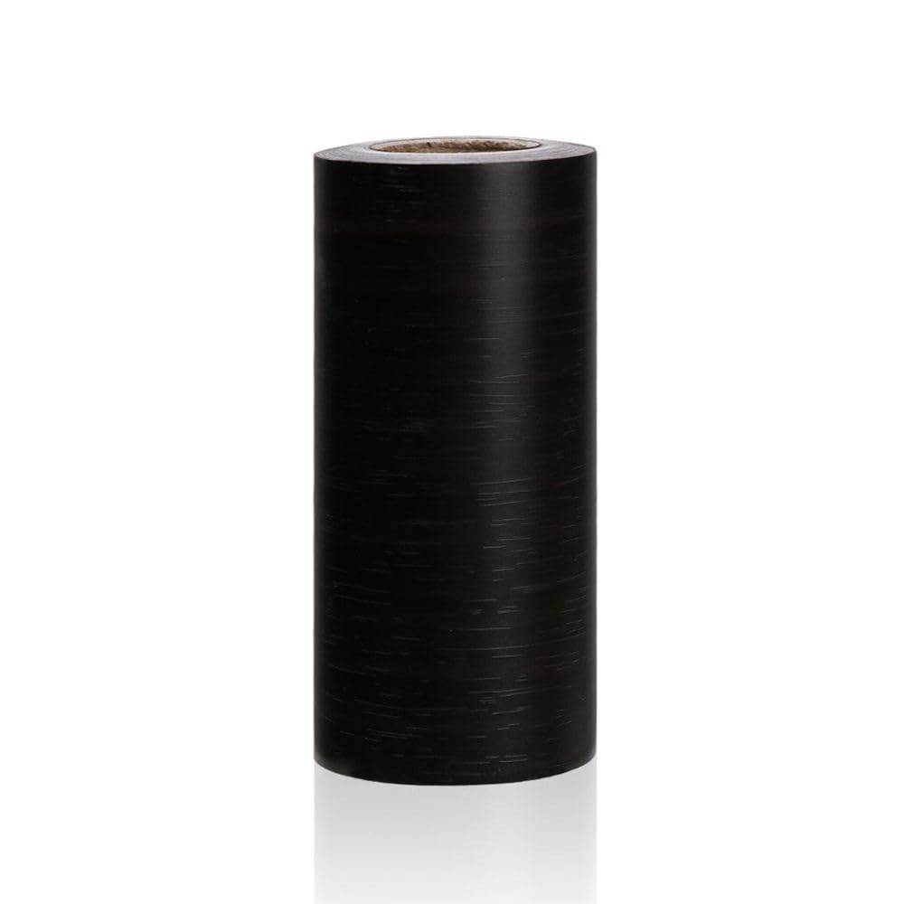 YZWHKJ Wallpaper Borders Self Adhesive 5M/Roll 5cm/12cm Self-Adhesive Waterproof Wallpaper Living Room Skirting Line Vinyl Decals Wall Border Corner Stickers(Black,5cm x 5m)