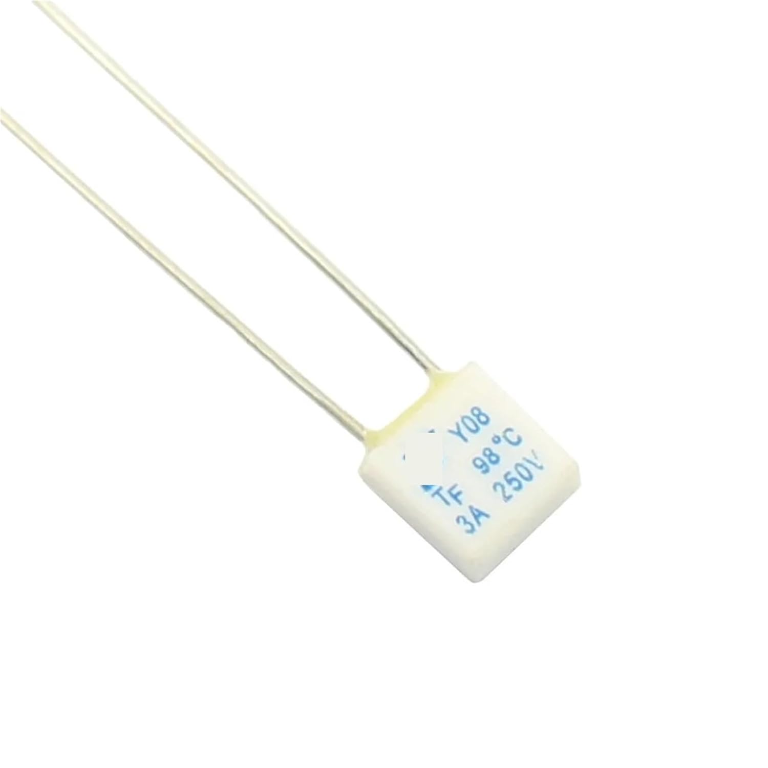 Y08 Thermal Fuse 98C 98 Degree 3A 250V RH Cutoff TF Square Link Temperature Switch 5Pcs