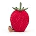 Jellycat Amuseables Strawberry Stuffed Toy, 8 inches - Fruit Plush - Fun Gift Idea