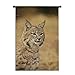 Tapisserie - Portrait d'un lynx roux - 90x135 cm