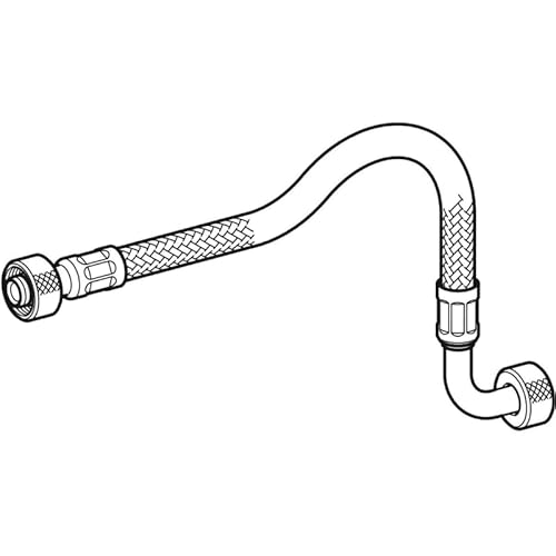 Geberit – Tubo Flessibile, Per Cassetta Incasso Geberit Sigma 8 Cm, 243.176.00.1)