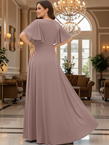 Image of KOH KOH Womens Long Elegant Bridesmaid Evening Cocktail Modest Maxi Dress