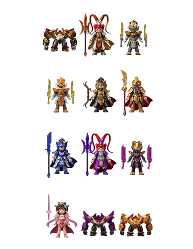 Blokees Figures Hero GTV08 HERO Infinity Vol. 8 Rival Ambitons - Figura de plástico ABS, caja de 9 unidades