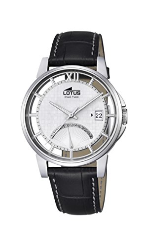 Montre-bracelet Lotus 18325/1 pour hommes élégante en acier