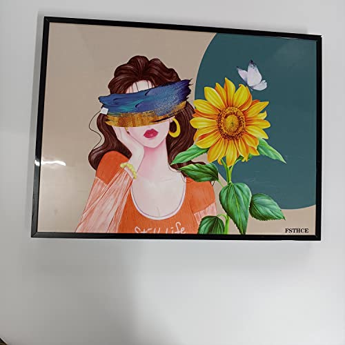 FSTHCE- Frames for paintings, Picture Frames Diamond Painting Photo Frames Wood Black