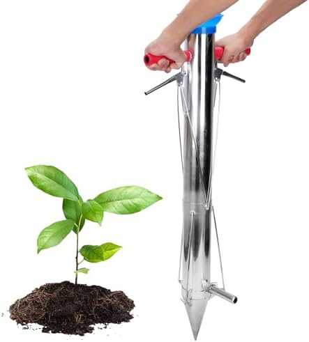 AIWFL Seedling Transplanter Long Handled Bulb Planter Tools Veget...