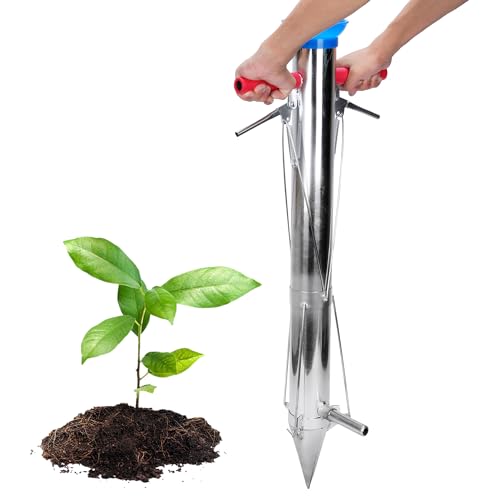 AIWFL Seedling Transplanter Long Handled Bulb Planter Tools Garden Tools by AIWFL - Used condition - US$62.70
