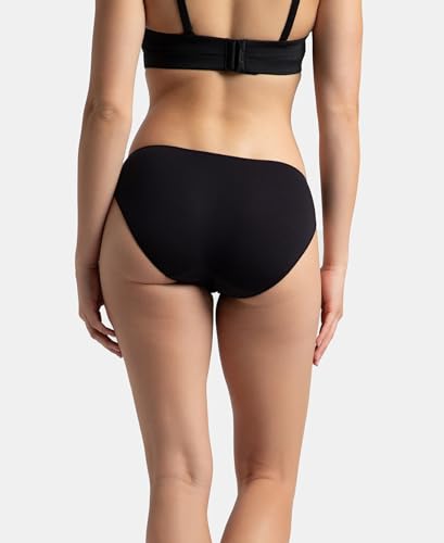 Image of Jockey 1803 Women Medium Coverage Micro Modal Elastane Stretch Bikini with Concealed Waistband and StayFresh Treatment
