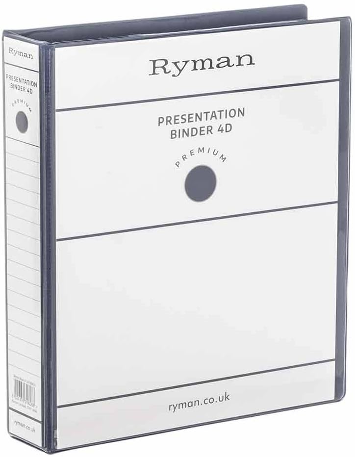 Ryman Presentation Ring Binder A4 4D Ring 25mm Amazon.co.uk