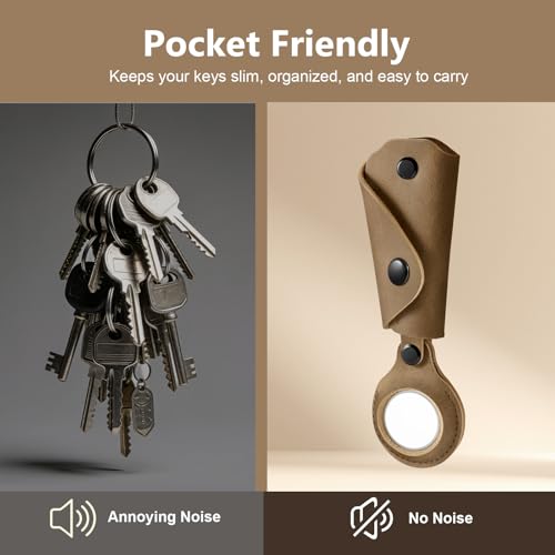 Image of Key Organizer for Men Compact Key Holder Minimalist Key Case Metal Key Chain Key Holder for Keychain Secures 2-5 Keys