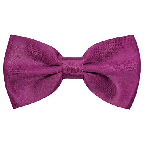 Image of Bow Tie for Men & Boys, Pre-Tied Bowtie Adjustable 9-18in, for Formal Tuxedo, Prom Party, Wedding