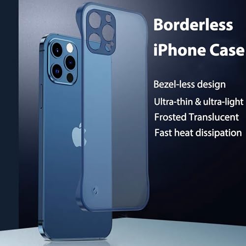 Coque iPhone 13 Pro Max sans bordures translucide mate protection minimaliste luxe
