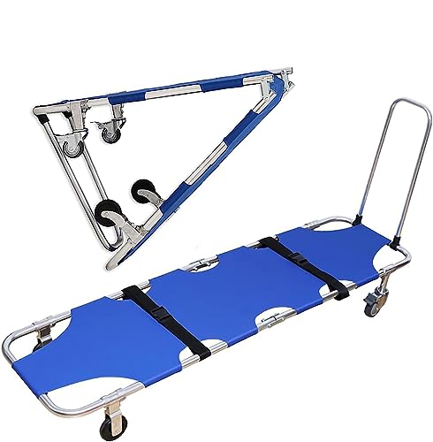 Civière en aluminium pliable légère pour évacuation sans effort à la maison